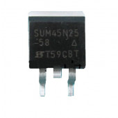  Транзистор SUM45N25-52 TO-263.